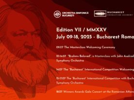Ediția a VII-a a Masterclass-ului și a Competiției Internaționale de Dirijat București